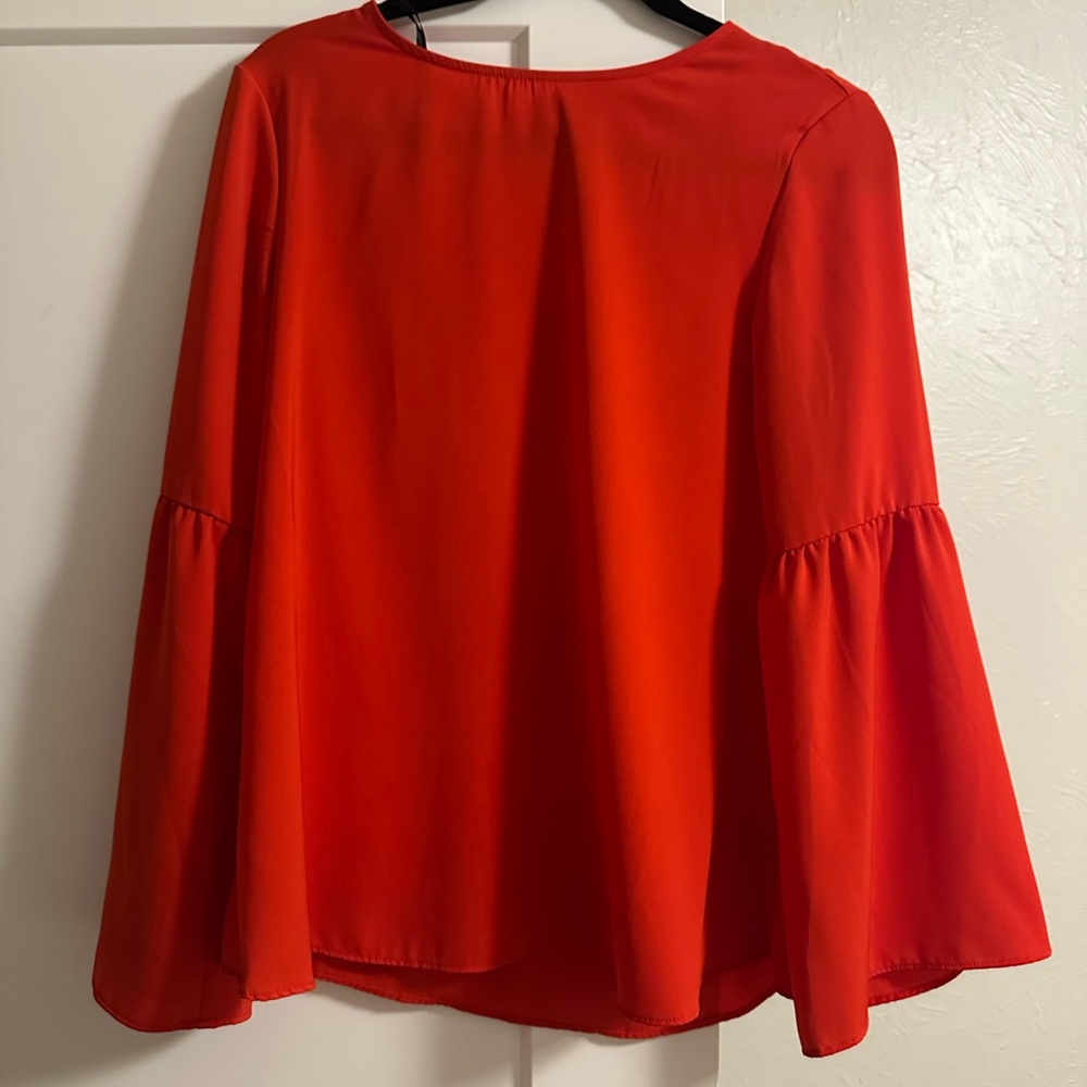 H&M Bright Red Blouse